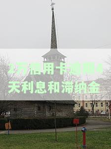 2万信用卡逾期4天利息和滞纳金