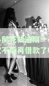 小鹅花钱逾期一天会否上征信？影响解读