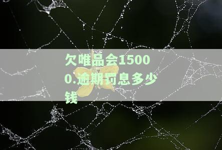 欠唯品会15000逾期11天会被起诉吗？同样问题还适用于欠款1万、2年及7千的情况