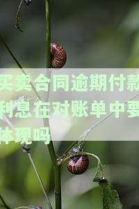 买卖合同逾期付款利息计算，计算逾期付款利息：买卖合同中的关键条款