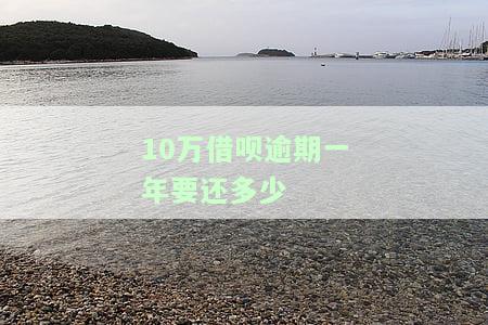 借呗欠十万逾期多久会起诉？已还款2000多，后续该怎么做？