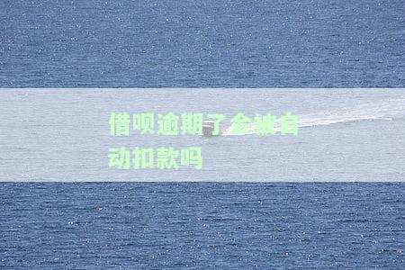 借呗逾期了会被自动扣款吗知乎，知乎用户咨询：借呗逾期后会自动扣款吗？