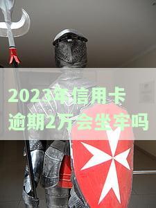2020年信用卡逾期2万：是否会坐牢及被起诉的时间？