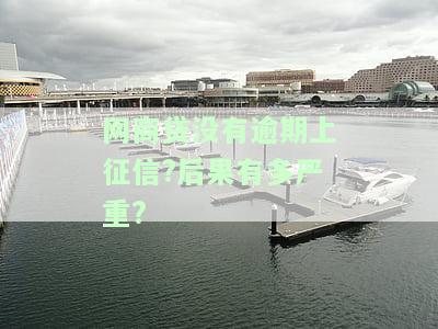 网商贷没有逾期上征信?后果有多严重?