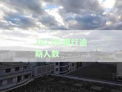 2020年银行逾期未还贷款人数及起诉情况统计