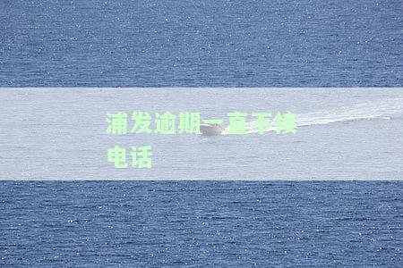 浦发银行逾期四天不停打电话催还全额，浦发银行催收：逾期四天即被不断电话催还全额欠款