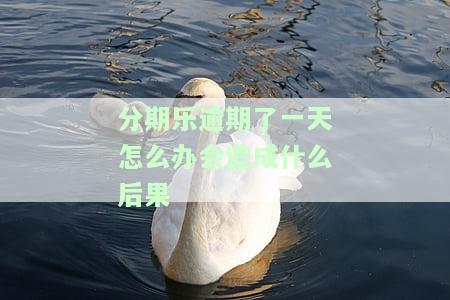 分期乐逾期一天会怎样还能借出来吗，分期乐逾期一天的影响：还能否继续借款？