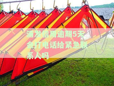 浦发信用逾期5天会打电话给紧急联系人吗安全吗，浦发信用卡逾期5天，是否会拨打紧急联系人电话？安全吗？