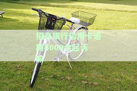 招商信用卡4000逾期3年需要还多少，如何计算逾期3年的招商信用卡4000元的还款金额？