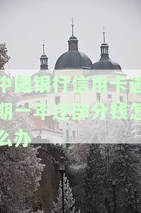 中国银行信用卡逾期处理方法