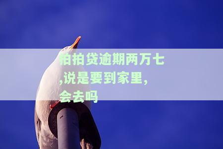 拍拍贷逾期2天会给家里人打电话吗，拍拍贷逾期两天会通知家人吗？