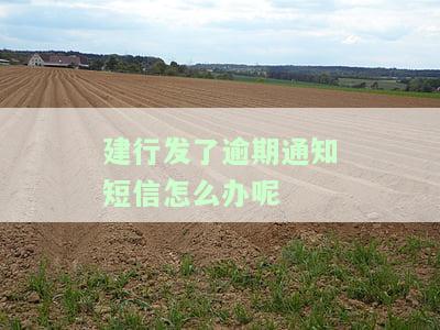 如何写建设银行逾期短信？样式及内容介绍