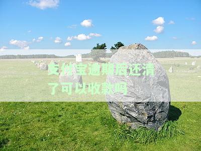 支付宝逾期后还清多久能使用借呗、花呗？