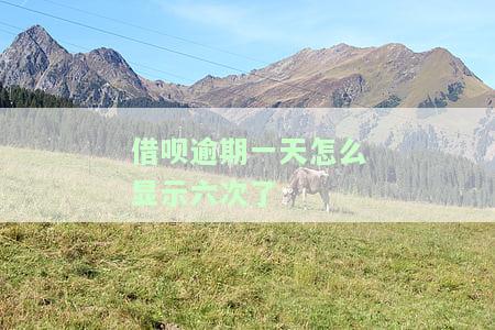 借呗逾期一天怎么就没额度了，逾期一天，借呗额度消失！发生了什么？
