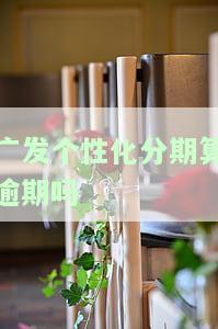 发银行个性化分期付款好谈吗，发银行：个性化分期付款，轻松解决财务困扰！