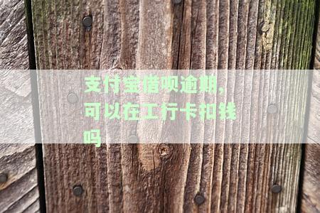 支付宝借呗逾期会直接从银行卡里扣吗，支付宝借呗逾期：是否会自动从银行卡扣款？
