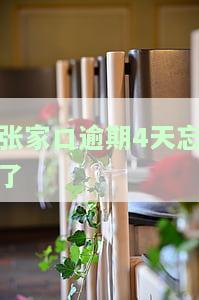 张家口信用卡逾期4天：影响上征信及后果全解析