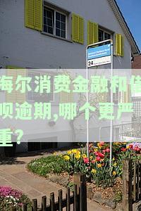 海尔消费金融和借呗逾期,哪个更严重一些，海尔消费金融与借呗逾期：哪个影响更为严重？