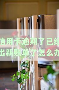 信用卡逾期了已经出新账单了怎么办理，信用卡逾期处理攻略：如何应对已出新账单的情况？