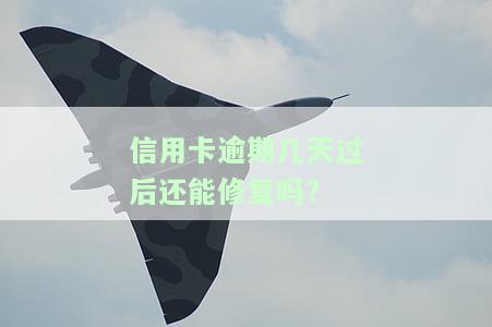 信用卡逾期几天后能修复？知乎答案解析