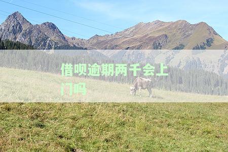 借呗逾期两千会否上门？知乎用户分享经验与建议