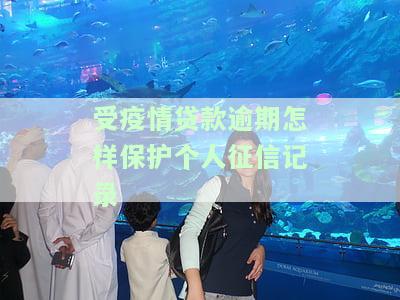 受疫情影响贷款逾期，如何保护个人征信记录?