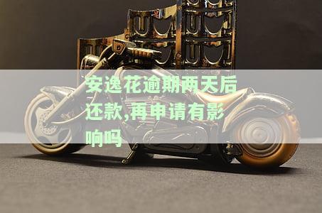 安逸花逾期两天后还款，再申请有影响吗？如何解决？
