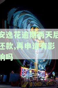 安逸花逾期两天还进去了就不能借了怎么办，安逸花逾期两天还款后无法再借款，如何解决？