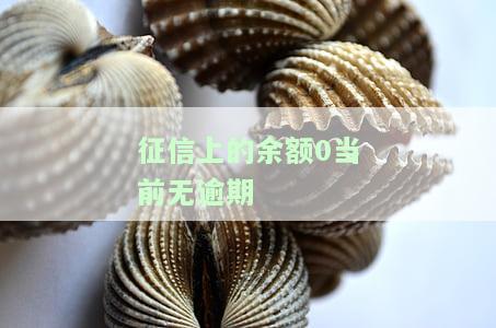 征信显示余额0，征信报告解析：为何你的余额显示为0？