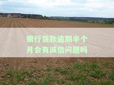 银行贷款逾期半月还上：影响及解决方法
