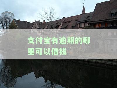 支付宝逾期后，还有哪些途径可以继续借款？