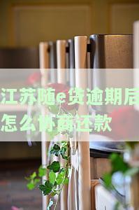 江苏随e贷逾期后怎么协商还款