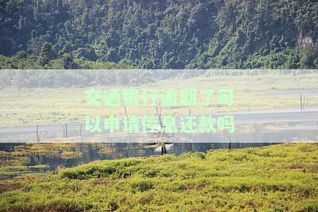交通银行逾期后能否申请停息还款？是否安全？