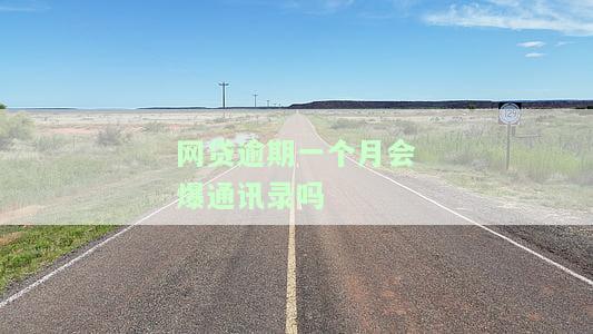 网贷逾期一个月会爆通讯录吗知乎，【热点话题】网贷逾期一个月是否会爆通讯录？知乎上的观点解析