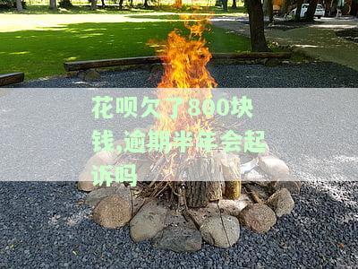 欠花呗8000多元逾期8个月是否会被判刑？