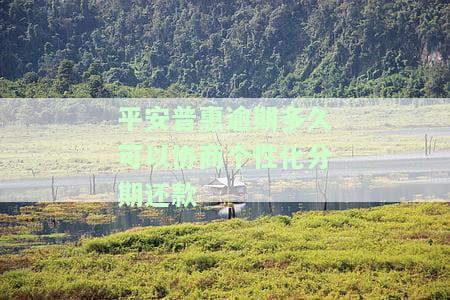 平安普贷款逾期了可以协商减免分期吗，平安普：贷款逾期后，能否协商分期减免？