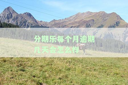 分期乐每个月都逾期一天属于恶意逾期嘛，是否属于恶意逾期？分期乐每月逾期一天的解释与应对策略