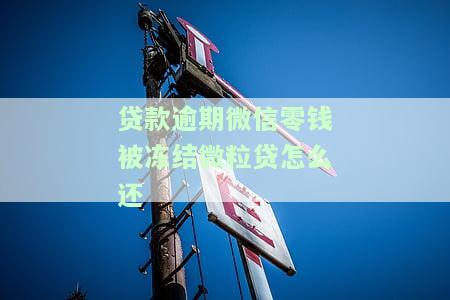 微粒贷逾期冻结了微信，微信因微粒贷逾期被冻结，如何解决？