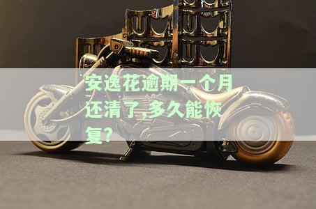 安逸花逾期一个月还清后，多久能恢复正常借款、额度及记录？