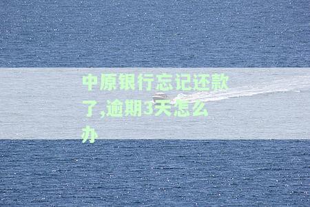 中原银行晚还款一天会上征信吗，中原银行：晚还款一天会否影响个人征信记录？