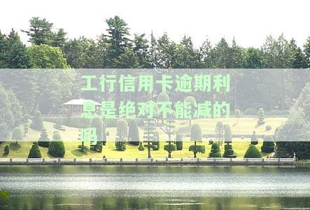 工行信用卡逾期一天违约金及协商还款问题解答