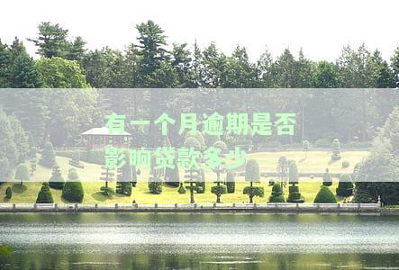 逾期一个月影响大吗？信用卡逾期一个月严重性探讨