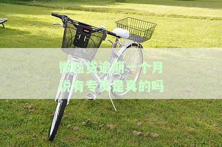 微粒贷逾期一个月会有什么后果,有奖问答，【有奖问答】微粒贷逾期一个月的严重后果是什么？