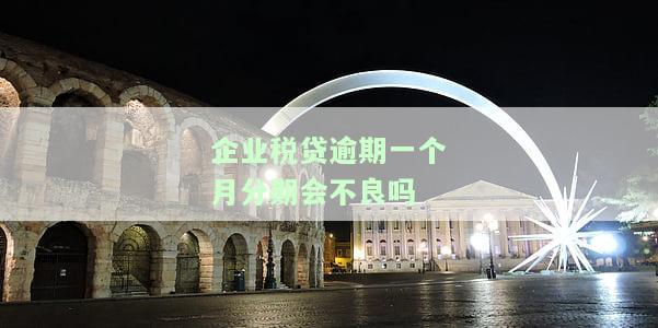 企业税贷逾期一个月分期会影响信用记录吗？如何解决逾期问题？