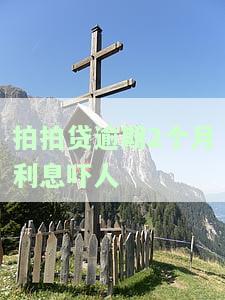 拍拍贷逾期3个月逾期1200元会被起诉吗，逾期3个月1200元拍拍贷是否会面临被起诉的风险？