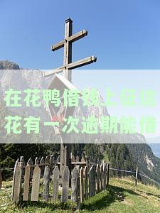 花鸭借钱：征信不佳能否下款？