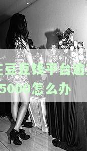 在豆豆钱平台逾期45000怎么办