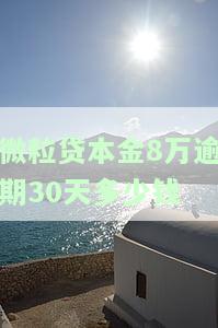 微粒贷8万逾期300天，严重警告：微粒贷8万借款已逾期300天，立即还款以免产生更多罚款！