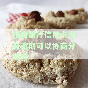 招商银行信用卡没有逾期可以协商分期吗怎么还款，如何协商招商银行信用卡分期还款？即使未逾期也能操作！