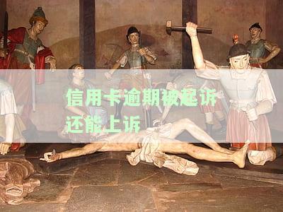 信用卡逾期被起诉还能上诉吗，信用卡逾期遭起诉，还有机会上诉吗？